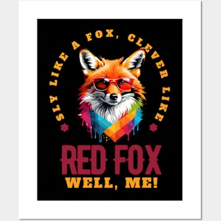 Red Fox Posters and Art